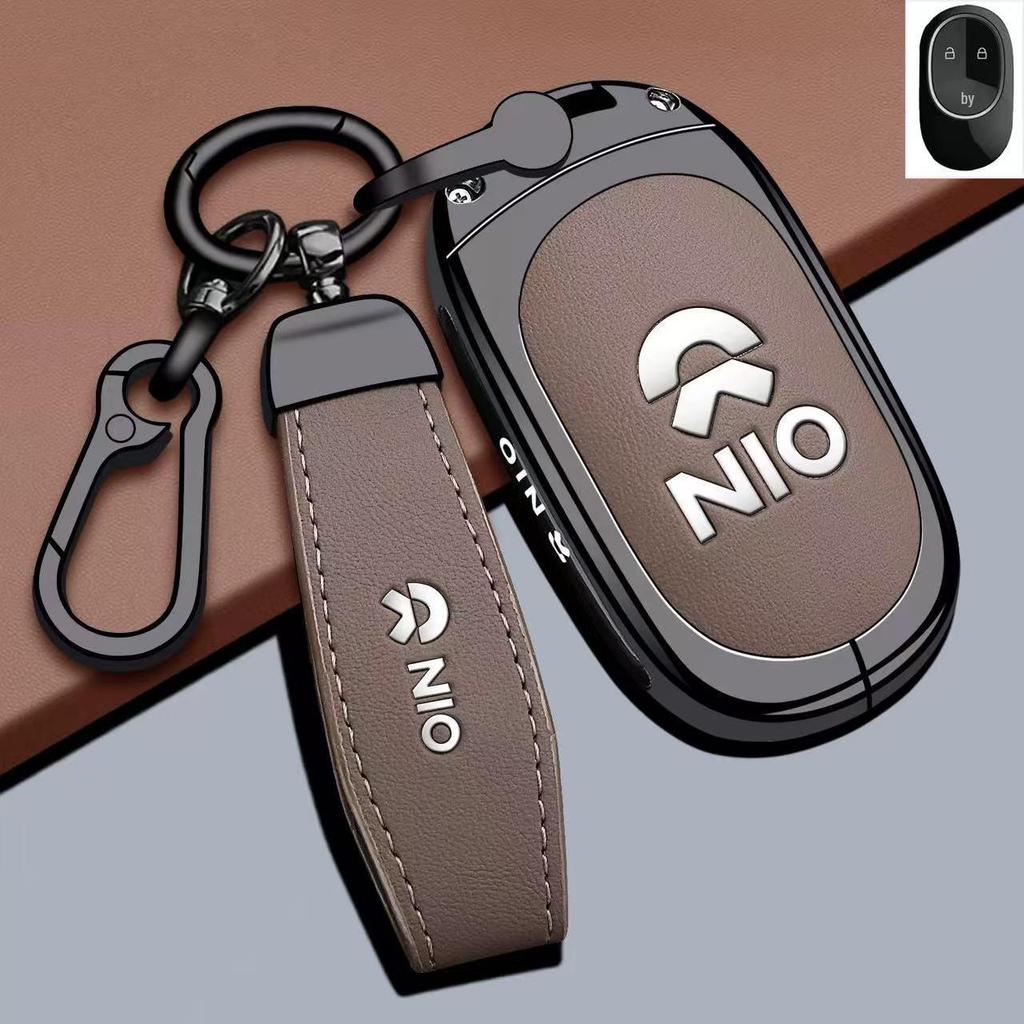 Capa de Chave Compatível para Nio ES8, Novo ET5, ET7, ET9, EC6, ES6, EC7, ES7 - Concha de Fivela de Bolsa de Carro.