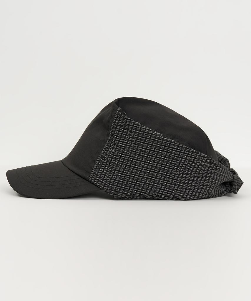 TOFFEE WOMEN W Scarf Tie Cap (Black)