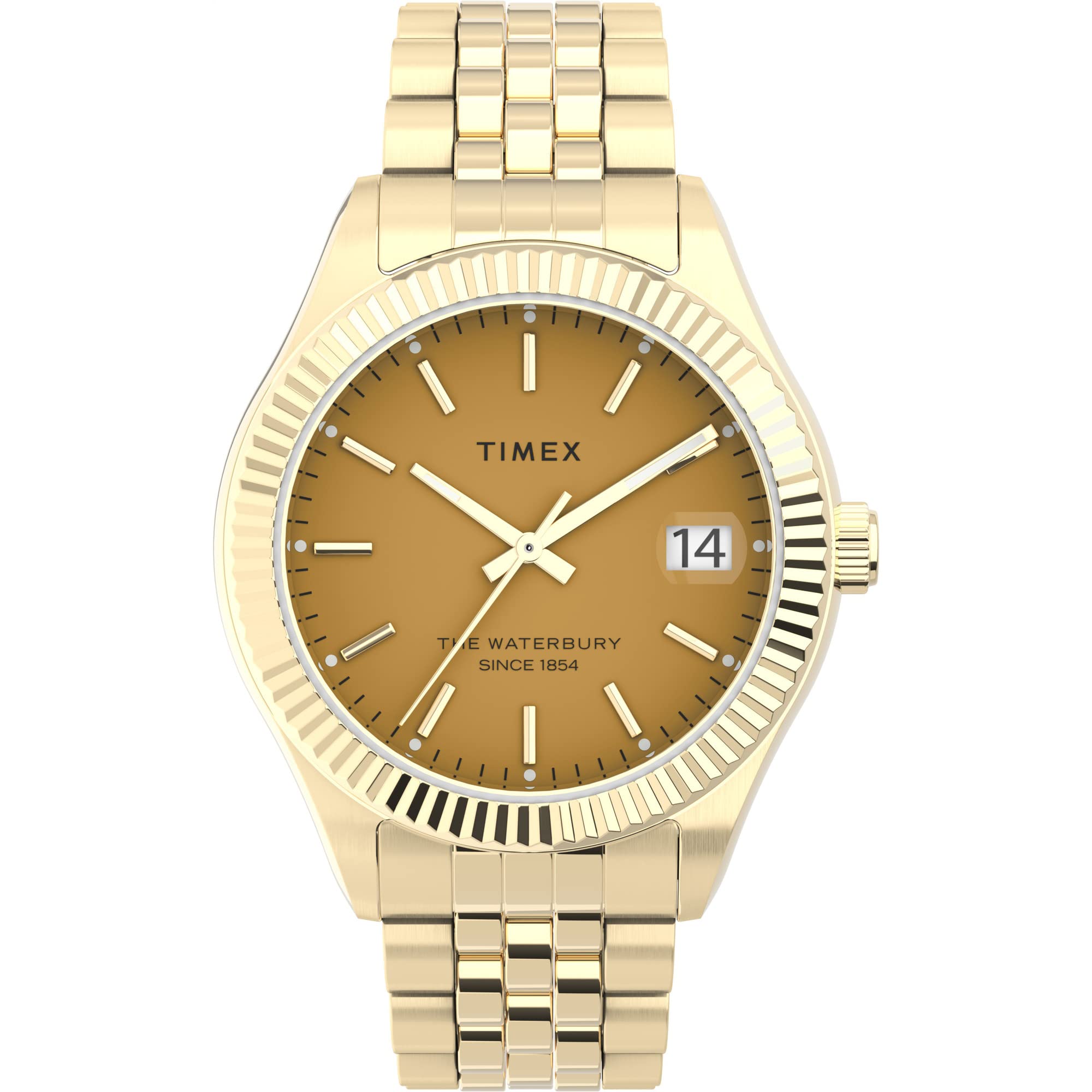 

[Timex] Часы TW2V31800VQ Waterbury Legacy 34 мм. золото