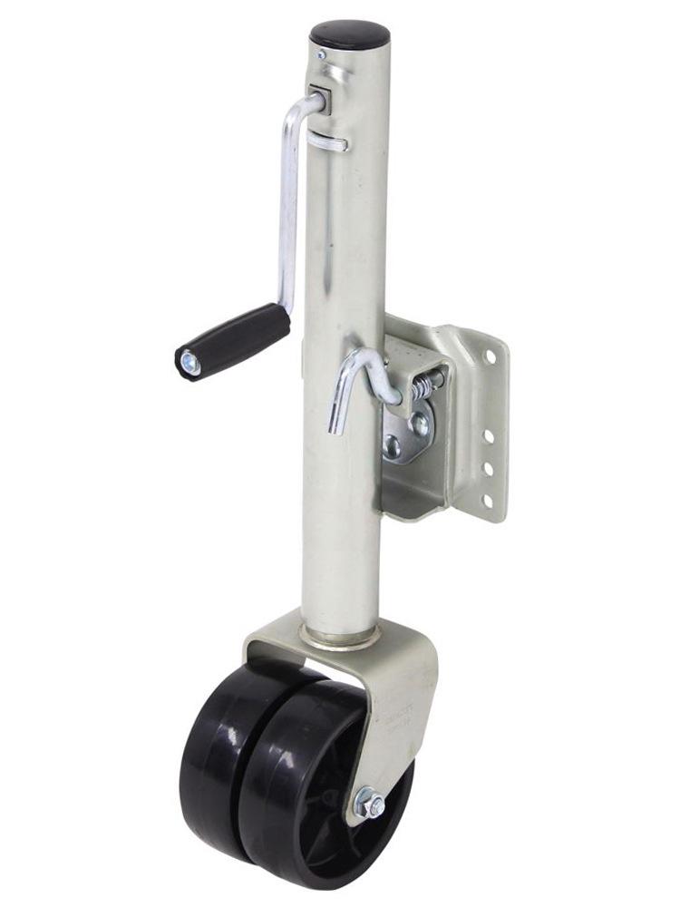 

Two-Wheel Jack Support for Car Trailers, ATVs, UTVs, RVs, Yachts, and Tow Trailers. Size A