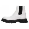 Alexander Mcqueen Wander Chelsea Boots 'White Black' Women's 666367WHZ849360