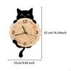 Easy to Read Lightweight Hanging Clock Ornament And 2D Acrylic Desktop Decor Unique Tabletop