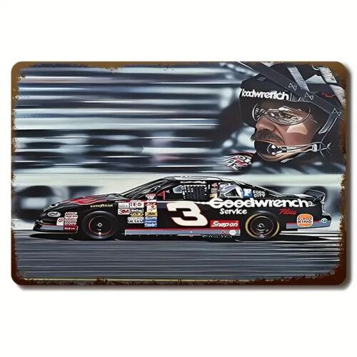

Dale Earnhardt Racer Vintage Metal Sign es Rustic Metal Sign NEWAluminum 20x30cm（7.8x11.8inch）