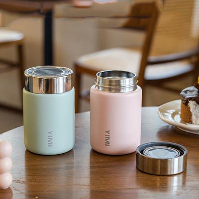 1pc 230ml Mini Stainless Steel 316 Thermos Mug Leak-proof Lightweight Portable Pocket Vacuum Coffee Tea Thermal  Tumbler