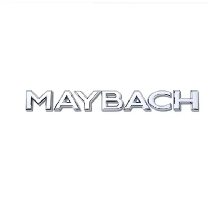 

MAYBACH letter car stickers accessoriesfor Mercedes Benz MAYBACH S400L S580 GLS600 refit rear trunk big logo szm small size car small 96x10mm
