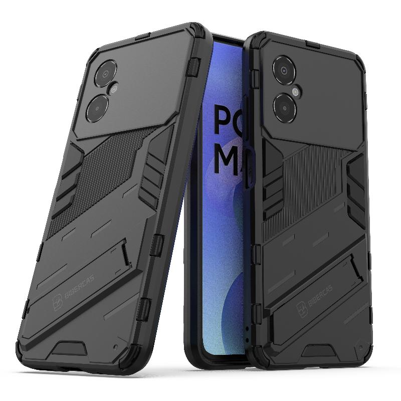 Για Xiaomi Poco M4 5G Θήκη Κάλυμμα Για Poco M4 5G Capas Τηλέφωνο Πίσω Προφυλακτήρας Βάση Στήριξης Αντικραδασμική Θήκη Στήριξης Για Poco M4 5G Fundas