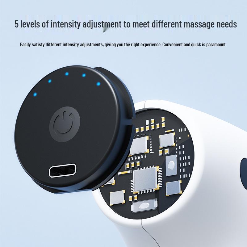 Smart Mini Vibration Muscle Massager: Portable Percussion Fascia Gun