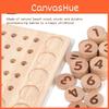 Mathematics Wooden Learning Number Matching Arithmetic Board Children Puzzle Toy