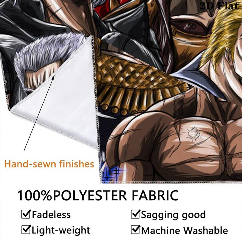 Fist of the North Star Pattern Home Decor Tapestry, Wall Hanging, Decorative RV Wall Cloth.SGT0917559