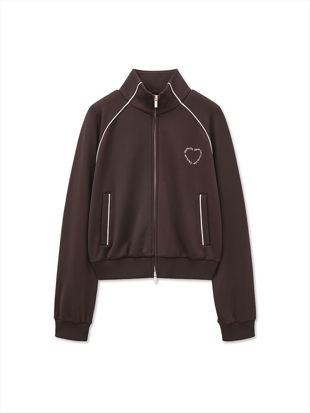 [Matinkim] HEART LOGO TRACK JUMPER S
