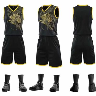 Loose Sleeveless Basketball Uniform Suit Game Uniform Vest Men and Women Team Uniforms Breathable Sports Jersey Custom Name No