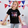 Koszulki dla małych dziewczynek i chłopców Koszulki z krótkim rękawem dla dzieci Top dla chłopców i dziewcząt