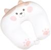 Skater Plush Neck Pillow Microbead Pillow with Button Original Character Puni-chan NNP1-A