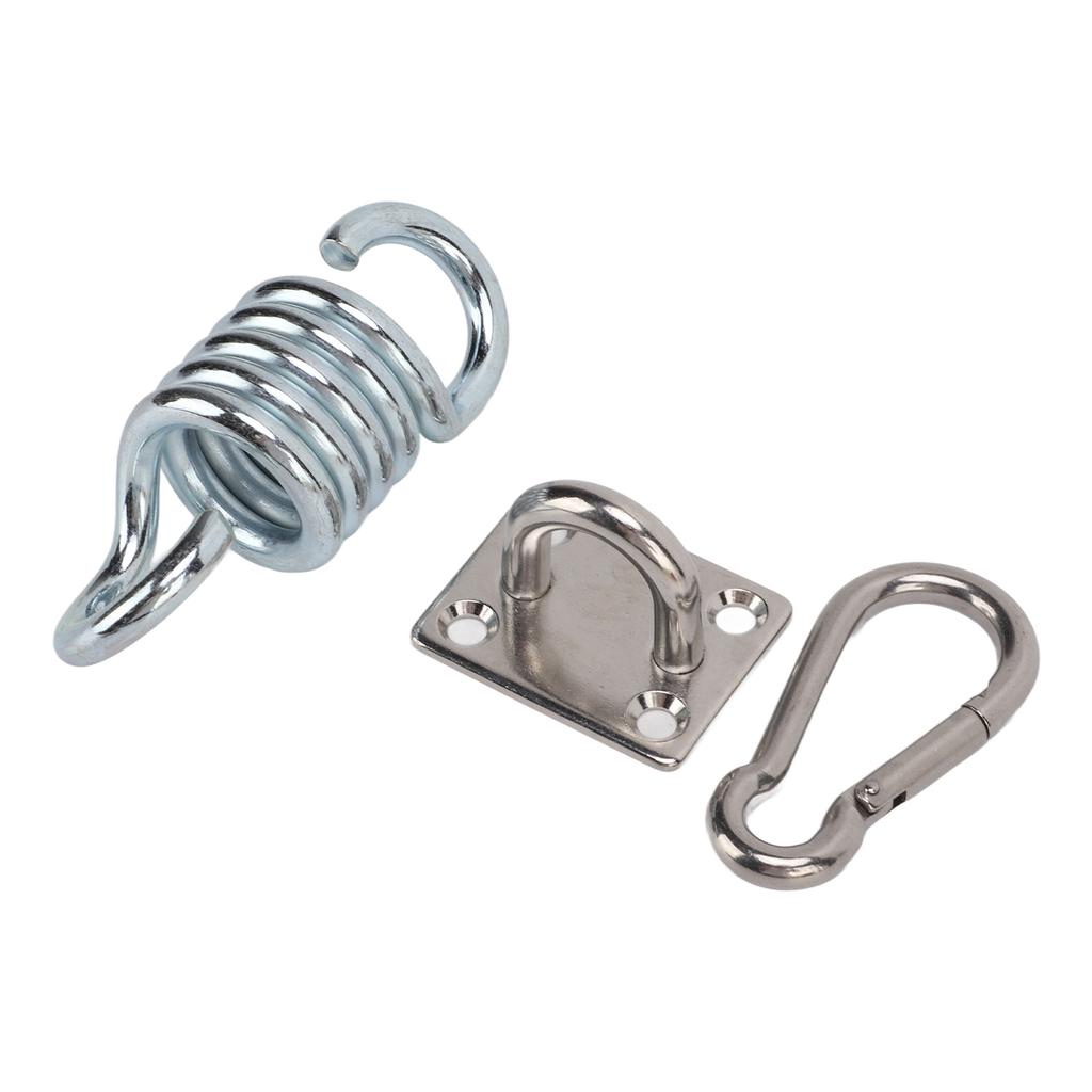 Zestaw do zawieszania sufitowego ze stali nierdzewnej, udźwig 551 funtów, hak do zawieszania do treningu jogi, hamaka, huśtawek