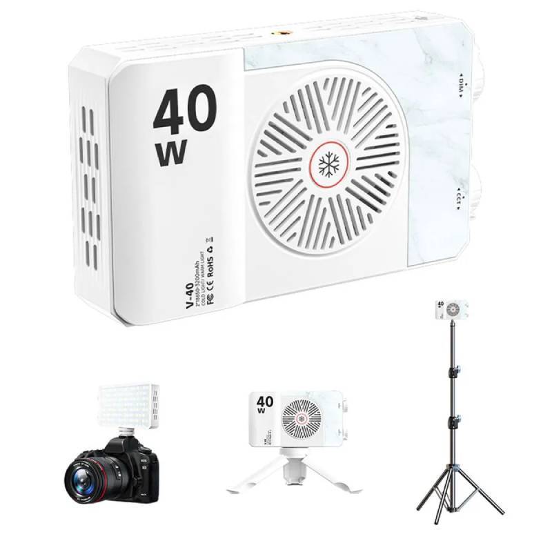 Led Fill Light For Live Streaming With Adjustable Color Temperature For Content Creators