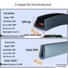 U-Shaped Rubber Anti-Collision and Edge Trim Sealing Strip