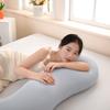 Ergonomic Double Wave Curve Side Sleeper Pillow for Comfortable Sleeping Supportive Pillow