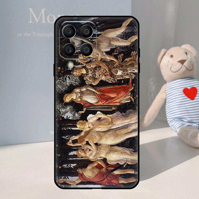 Renaissance art Painting For Samsung Galaxy M12 M32 M52 M31 M55 M15 M11 M21 M13 M33 M35 M53 M14 M34 M54 M06 M16 Case