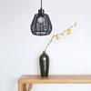 Retro Weave Lampshade Imitation Vine Paper Rope Lamp Cover Hanging Chandelier Lamp Shade Light Fixture Accessories Home Decor