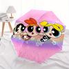 1pc Powerpuff Girls Automatic Umbrella - 8-Rib Foldable Design, Outdoor Adventures, Durable Canopy Material yy250827178