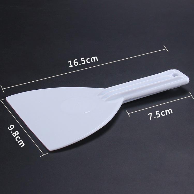 Cake Knife Plastic Scraper Butter Dough Cutter DIY Baking Kitchen Tools Soft-scratch Boards Chocolate Shovel Tri-angle