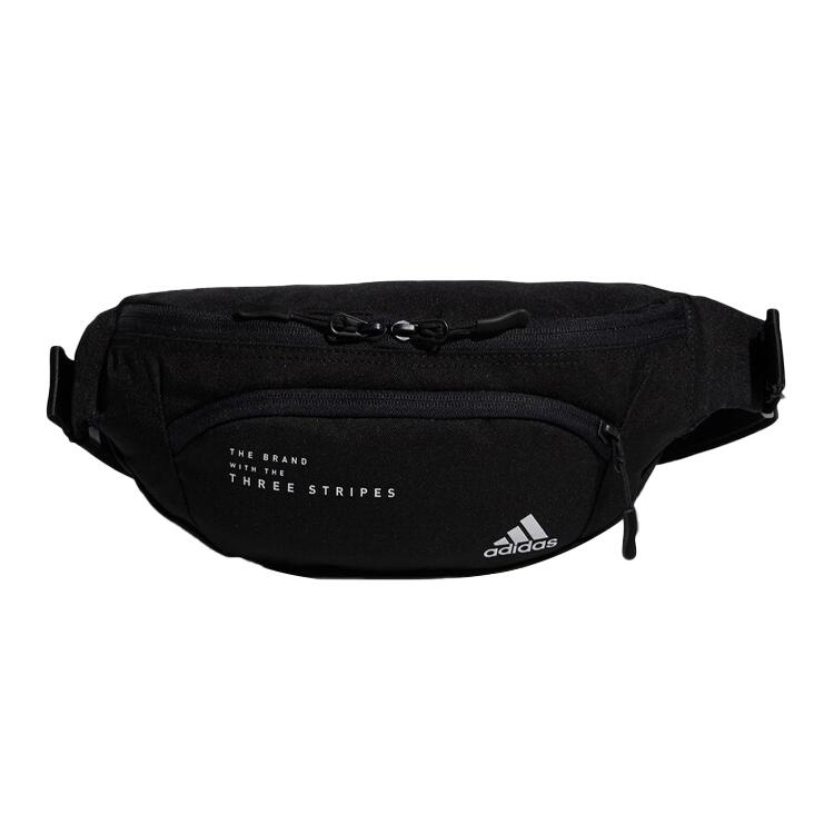 New Adidas Polyester Shoulder Bag Crossbody Bag Fanny Pack Regular Unisex Black GL8606