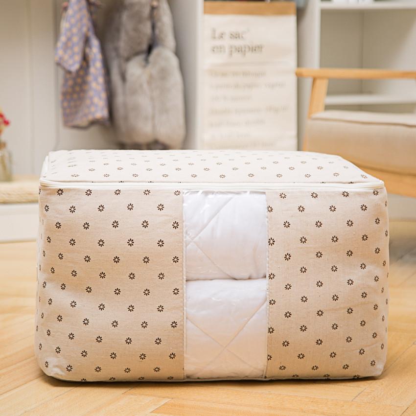Bag Quilt Storage Fashion Casual Simple Print Practical Home Style Finishing