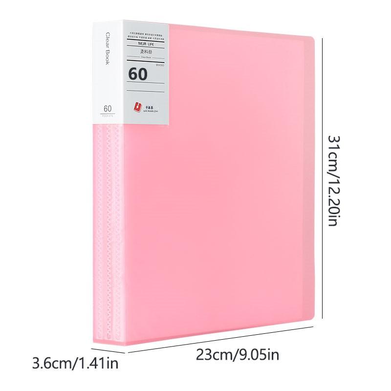 A4 Semi Transparent PP Brochure, Multiple Page Sizes To Choose From, Classified Insert Folder, Conference Document Organization,