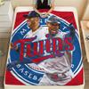 1 Stück LG Twins Print Flanelldecke, Hohe Qualität, Bequem für alle Jahreszeiten, Heimdekoration, Wärme und Komfort
