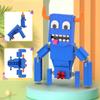 MOC Monster Garden Banban Building Blocks Set Creature Imaginative Assembly Cartoon Bricks, Collectible For Xmas Gift