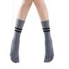 Socks Non-slip Sports Five Toe Five-Finger Socks Split Toe Socks Middle Tube Socks Female Hosiery