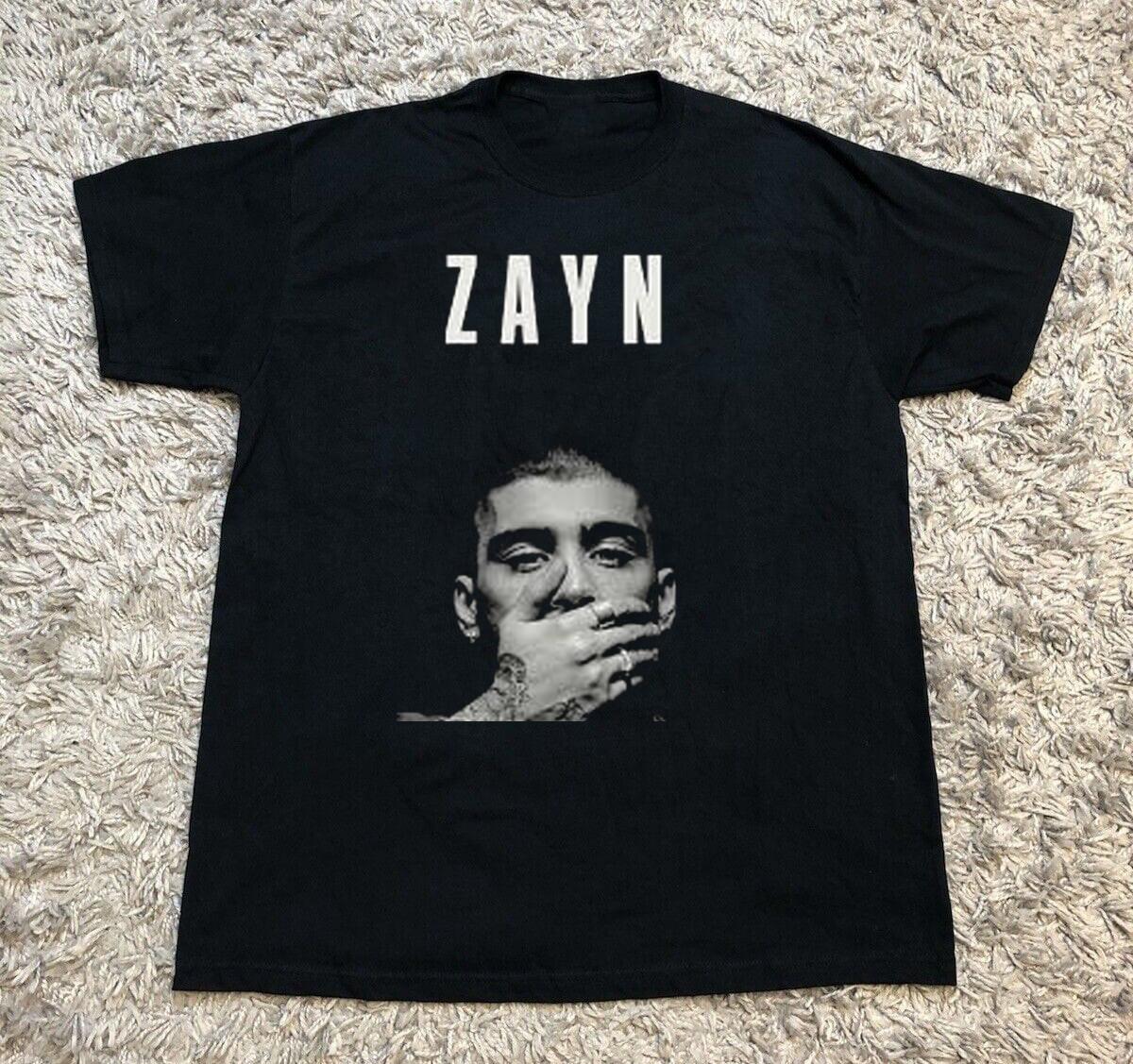 Zayn Malik Black Cotton Shirt All size S-5XL BS1558 XXXL