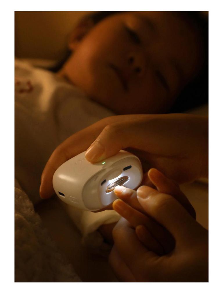 Seemagic Automatischer elektrischer Nagelknipser: Tragbarer Trimmer für Nägel von Senioren & Babys