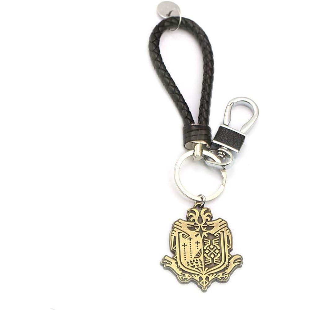 Monster Hunter Rise Is Environmental Creature Icon Zinc Alloy Keychain Ice Bone Weapon Icon Bag P...