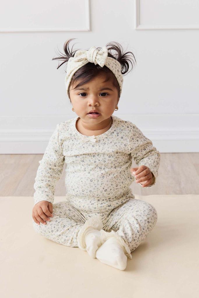 Jamie Kay OC Long Sleeve Dainty Egret Size 50 Bodysuit, Blues, JBCO245130, Baby,