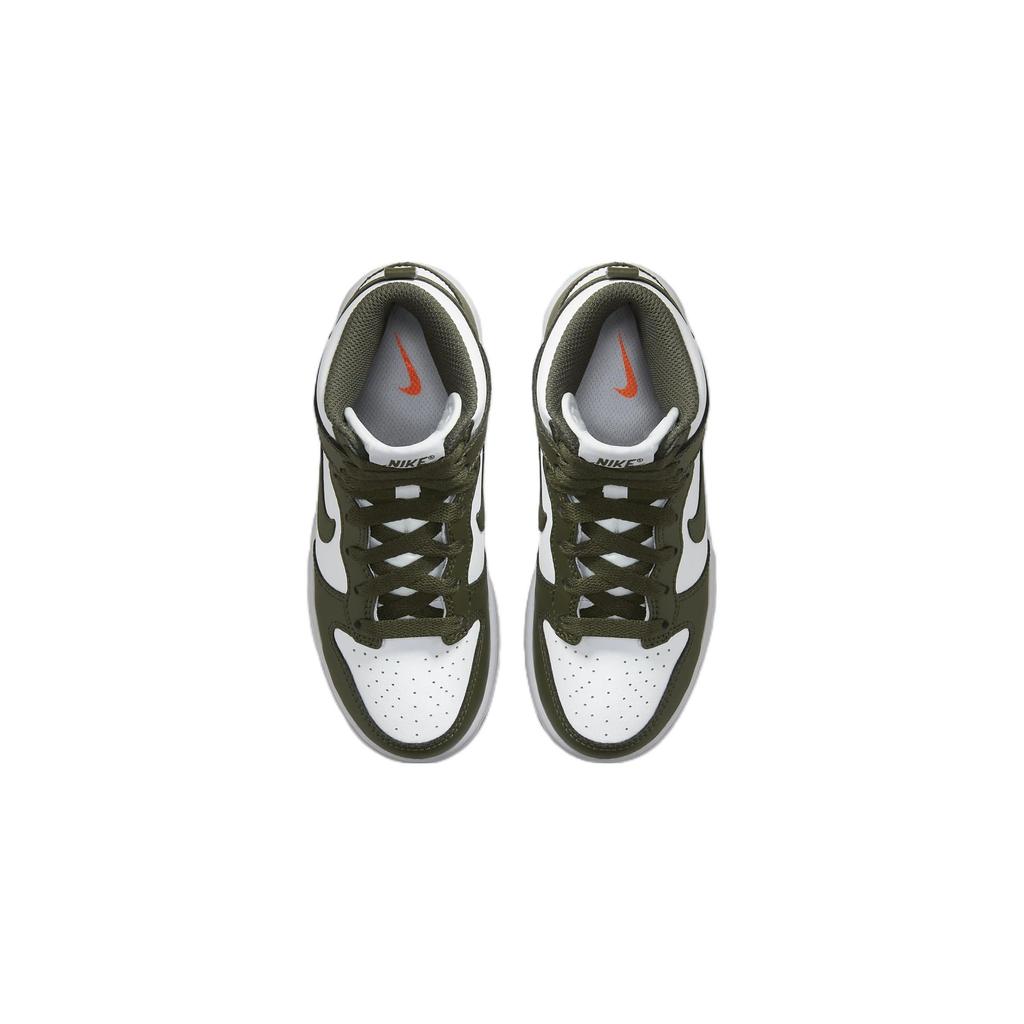 Nike Dunk High PS Cargo Khaki Kids Sneakers White DD2314-105