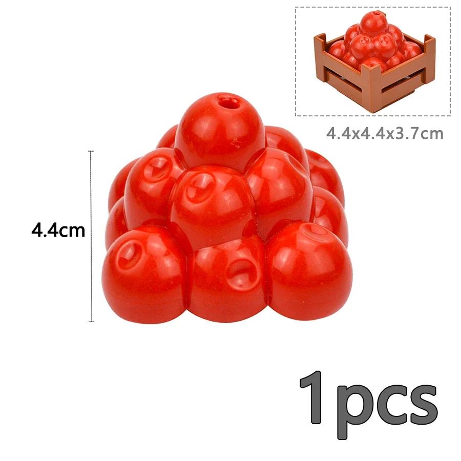 

Строительный блок большого размера, растение, фрукты, аксессуары, цветок, трава, пень, украшение, ферма, совместимые большие тарелки, кирпичные игрушки Duploes