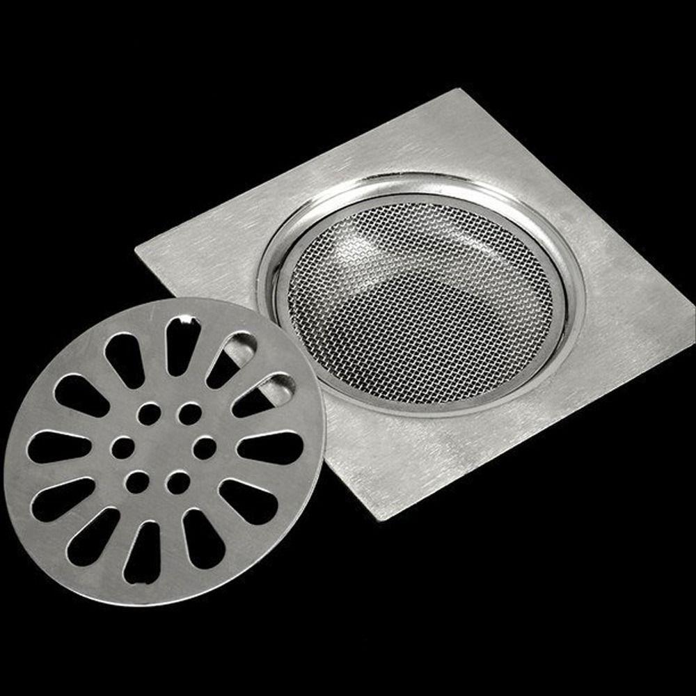 304 Stainless Steel Stainless Steel Floor Drains Circular Design Drain Hole Filter  Floor Drain