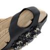 1 Pair Ice Cleats Crampons with 10 Studs Men Women Winter Outdoor Walking Ice Snow Traction Grips Non-slip Shoes Boot Spikes Grippers