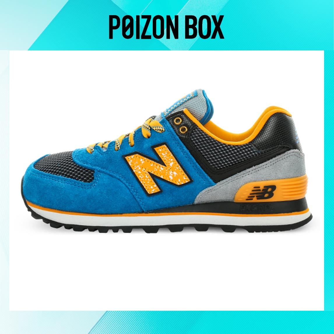 

кроссовки New Balance Wmns 574 Series Sneakers Blue/Yellow/Black WL574OIA