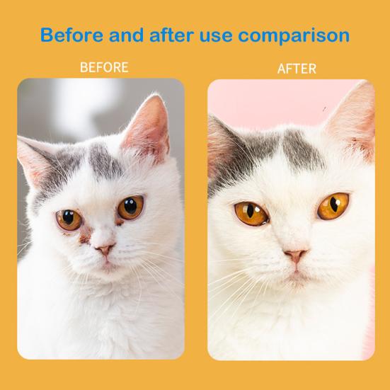 Pet Tear Stain Brush Gentle Cat Dog Eye Stain Remover Comb Easy To Clean Pet Grooming Tool Pet Supplies