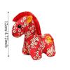 Polyester Chinese Zodiac Horse Doll Cute Lucky Horse Doll Pendant  Children