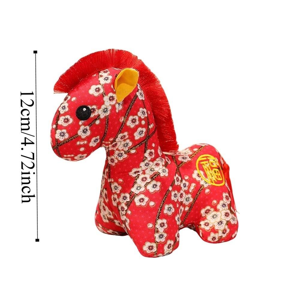 Polyester Chinese Zodiac Horse Doll Cute Lucky Horse Doll Pendant Children