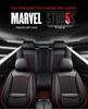 All-Season Universal Leather Car Seat Cushion for Five-Seater Vehicles