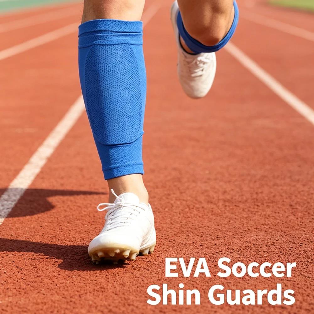 1 Pair Soccer Shin Guards Lightweight Protective Soccer Shin Pads Breathable Football Protectors Pads for Youth Adults 1