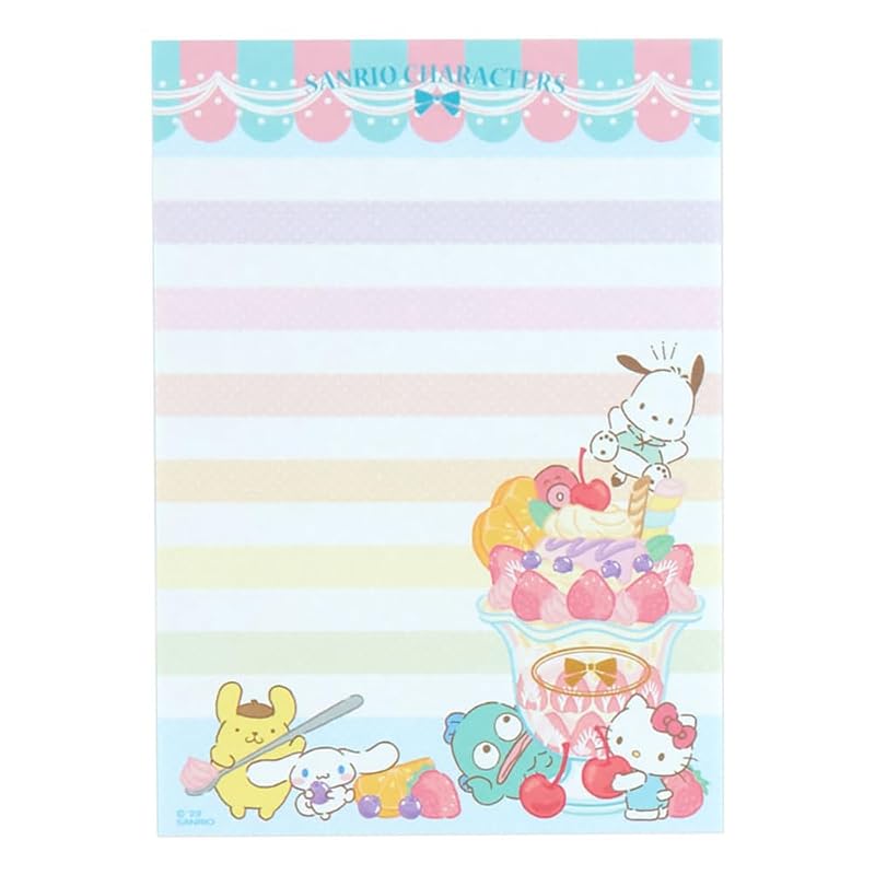 SANRIO Sanrio Characters 8-Design Memo Pad 017159