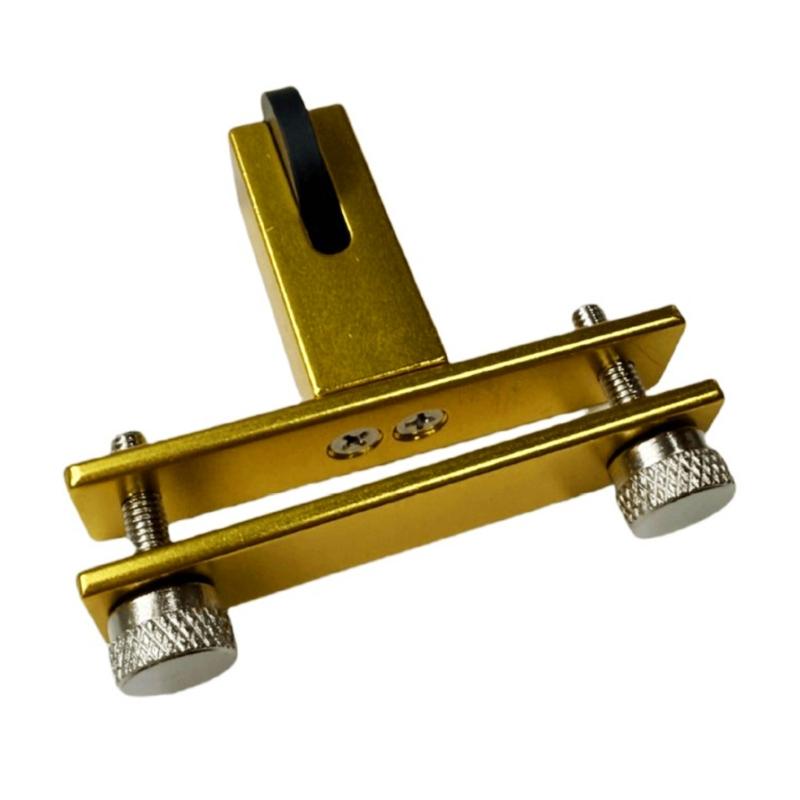 Professional Violin Bridge Filing Tool Metal Construction Easy Grip Perfect for Enhancing Sound Quality Maintenance