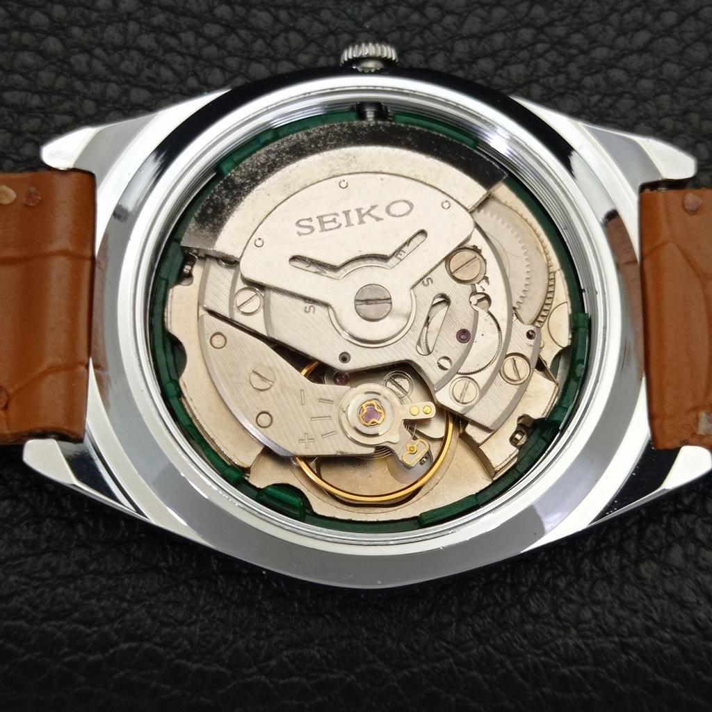 AUTOMATIC VINTAGE REFURBISHED SEIKO 5 JAPAN 6309A MENS WHITE WATCH a441290-5 Sk-a441290