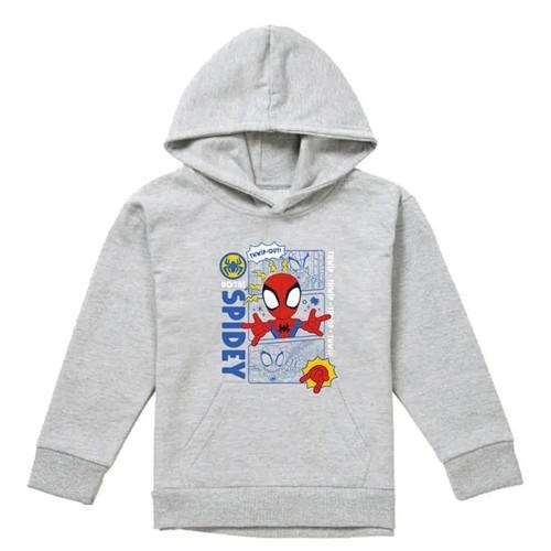 Spidey And His Amazing Friends Childrens/Kids Comic Pull Over Hoodie