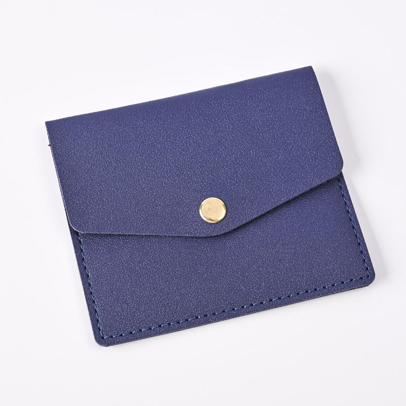 Slim Soft Leather Card Holder Mini Credit Card Wallet Women Men Thin Card Case Small Purse Business Cardholder